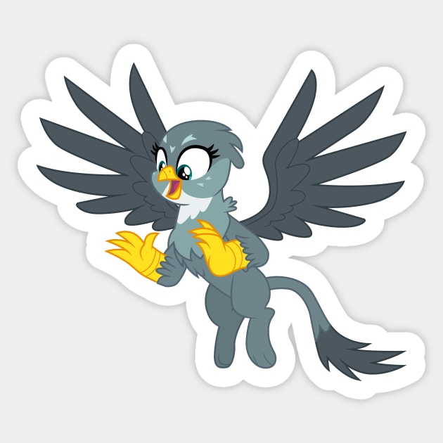 Gabby the Griffon Sticker by CloudyGlow